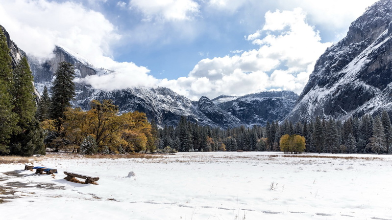 powder snow, nature, tranquil scene, mountain, 1080P, snow, mountain range, land, tree, tranquility, white color, winter, landscape, beauty in nature