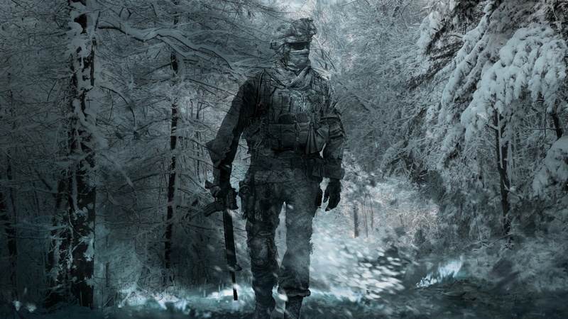 forest, weapons, video, warfare, x, snow, soldiers, 1080P, Video Games, games, art, modern, frozen, architecture, hd