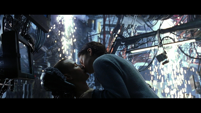 carrieanne, entertainment, movies, moss, hd, matrix, x, keanu, 1080P, art, kissing, reeves, Neo, trinity