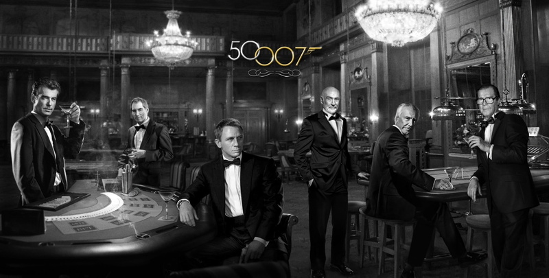 monochrome, Light, 1080P, actors, hd, daniel, brosnan, cr, james, people, movies, sean, dalton, timothy, art, bond, pierce, connery, retro