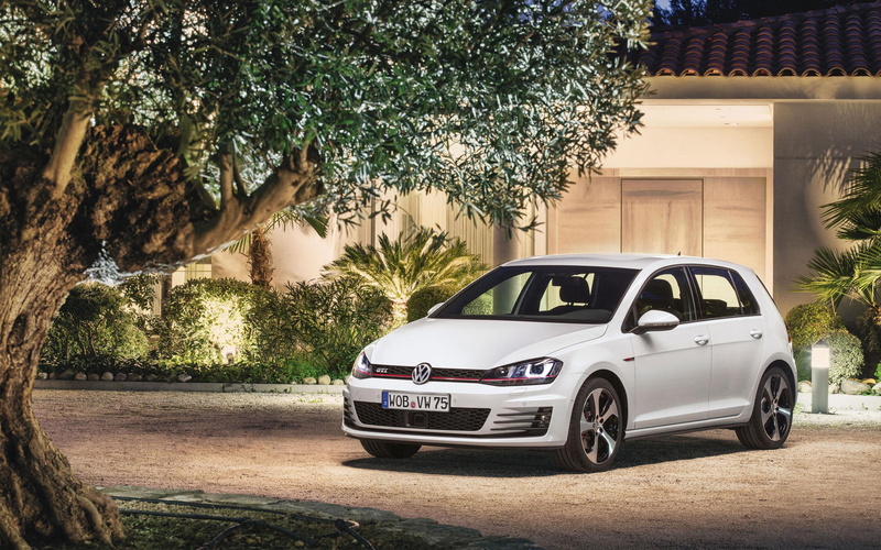 cars, golf, volkswagen, 2014, gti, 2K, white, polo
