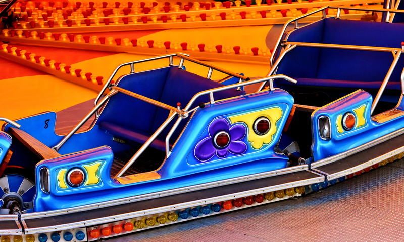 carnies, history, folk festival, no people, fairground, mode of transportation, transportation, travel, blue, amuse, carousel, ride, retro styled, motor vehicle