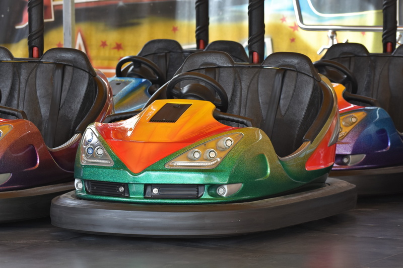 fairground, day, choice, mode of transportation, fair, still life, indoors, focus on foreground, carnies, arts culture and entertainment, large group of objects