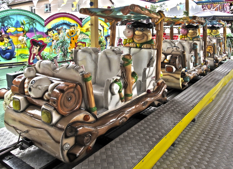 colorful, Carousel, outdoors, amusement park, only men, theme park, carnies, day, multi colored, amusement park ride, rides, one man only, leisure activity