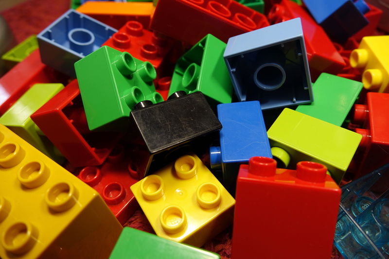 fun, Colorful, plastic, Duplo, group of objects, stack, large group of objects, multi colored, no people, yellow, play, still life, colored, high angle view