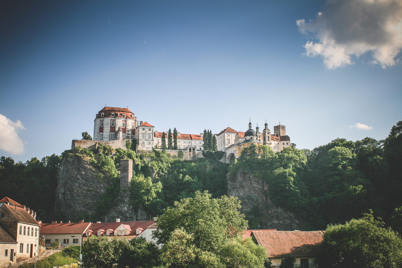 summer, fort, plant, mountains, medieval, town, tree, the past, republic, residential district, europe, building exterior, Czech Republic, Castle, nature