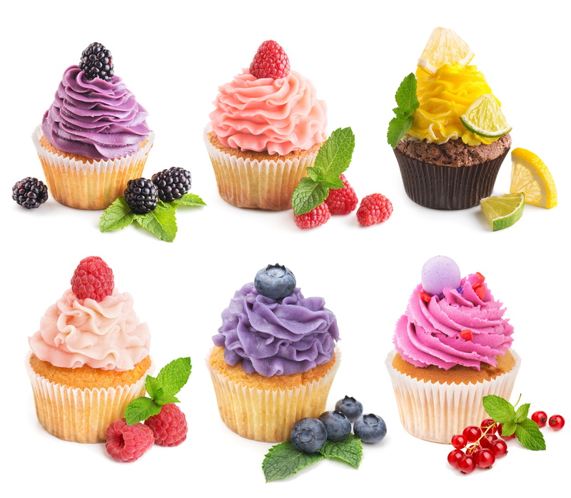 lemon, slices, food, lime, 5K, berries, cream, sweet, red currant, raspberry, blueberries, cakes, mint, cupcakes, BlackBerry