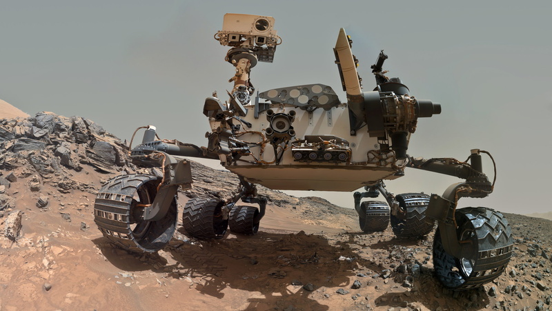 the Rover, Curiosity, 1080P, Mars