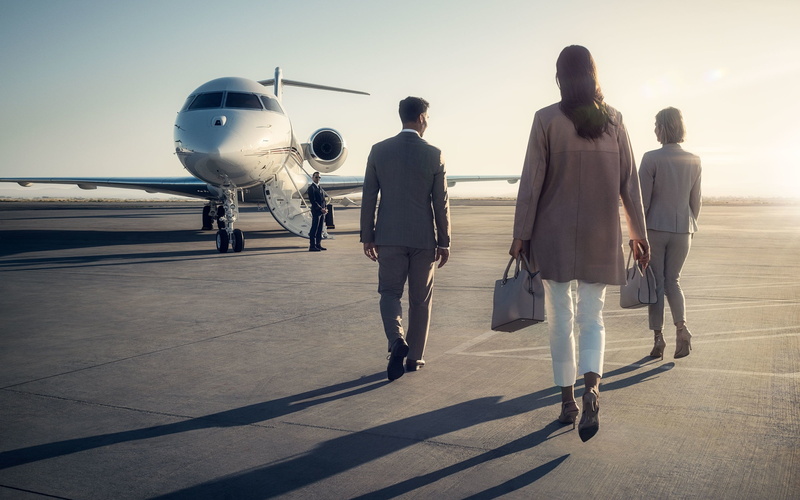 The Gulf stream, private aviation, business jet aircraft, twin-engine jet aircraft business class, NetJets, Gulfstream G450, 2K, Gulfstream