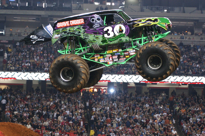truck, monster truck, 1080P, monster, racing, digger, 4x4, grave, race