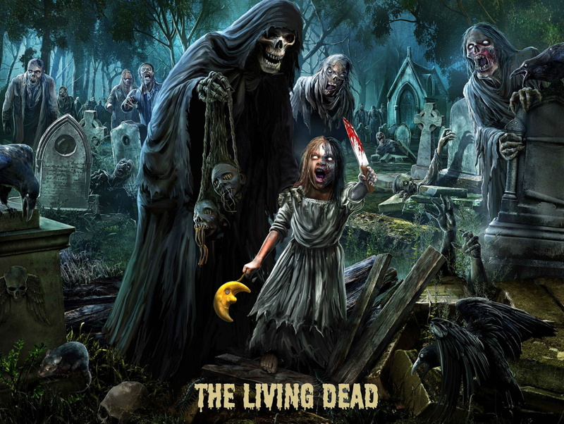 1080P, belief, skull, grave, people, place of worship, horror, outdoors, grim, religion, built structure, art and craft, digger, craft, thrash, creativity