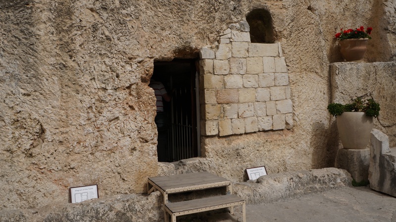 no people, deterioration, garden of the tomb, architecture, day, jerusalem, nature, resurrection, damaged, ruined, old, abandoned, the past, wall, wall - building feature