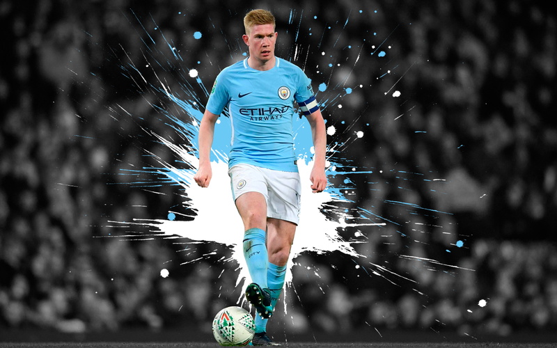 Belgian, 4K, Manchester City F.C., Soccer, Kevin De Bruyne