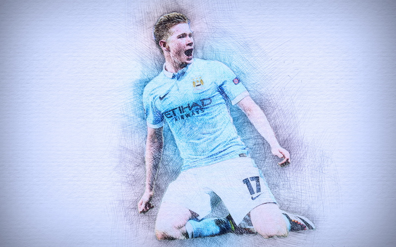Belgian, 4K, Soccer, Manchester City F.C., Kevin De Bruyne