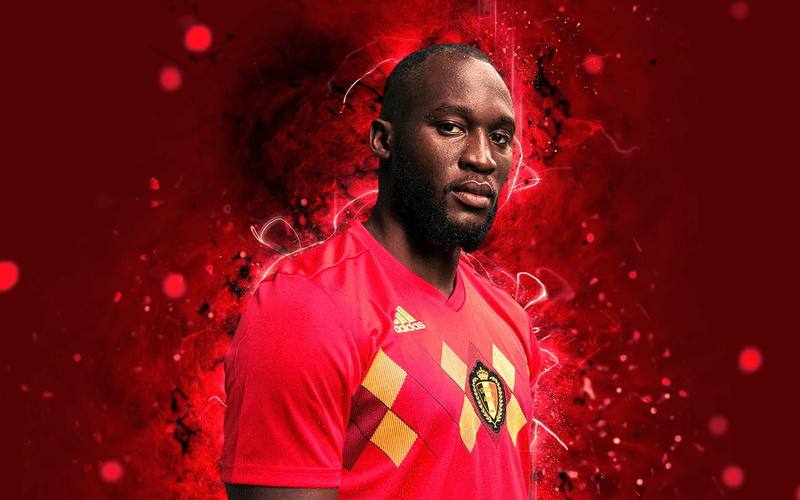 Romelu Lukaku, Belgian, 4K, Soccer
