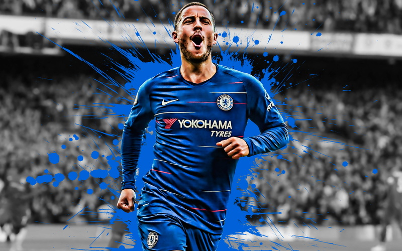 Soccer, Eden Hazard, Belgian, 2K, Chelsea F.C.