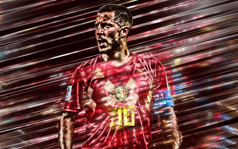Belgian, 4K, Eden Hazard, Soccer