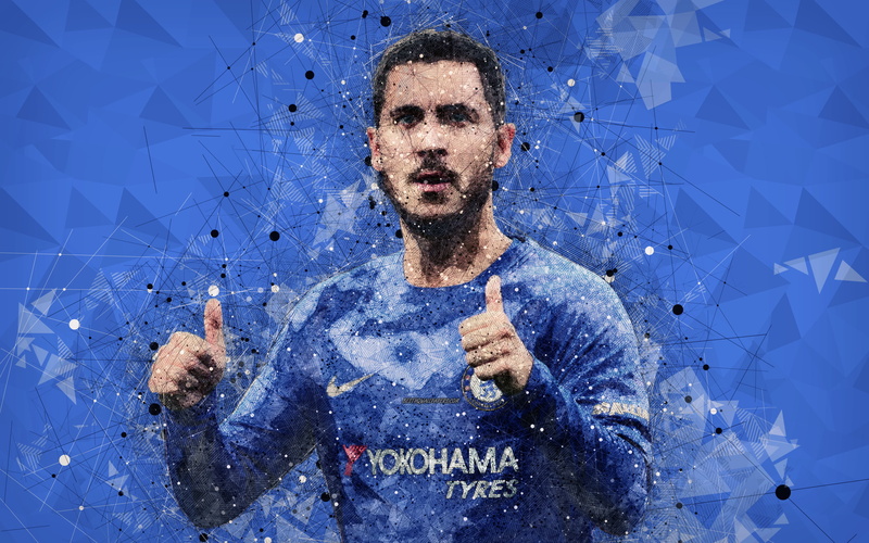 Belgian, Eden Hazard, 4K, Chelsea F.C., Soccer