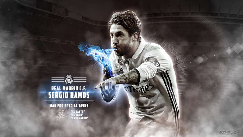 1080P, Sergio Ramos, Spanish, Real Madrid C.F., Soccer