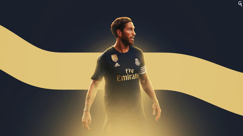 4K, Sergio Ramos, Real Madrid C.F., Soccer, Spanish