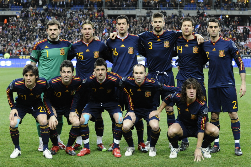 fabregas, football, spain, sports, cesc, soccer, hd, casillas, carles, ra, gerard, national, sergio, team, piqu, art, 4K, puyol, iker, Spain National Football