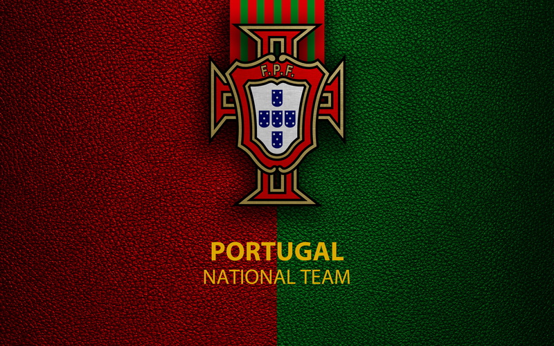 Soccer, 4K, Portugal, Emblem, Logo, Portugal National Football Team