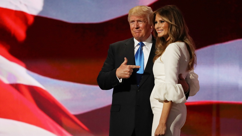 4K, first lady, Donald Trump, Melania Trump, US President