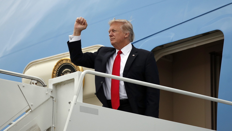2K, Donald John Trump, Boeing 747, Air Force One, The 45th President of the United States