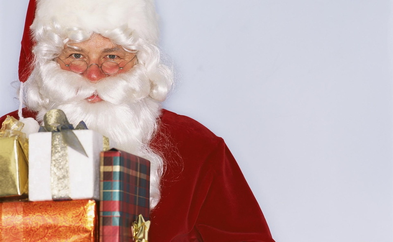 christmas, year, claus, present, new, santa, holiday, 1080P, face, gifts, beard, santa claus, glasses, gift, boxes, new year