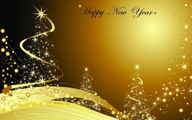 2K, year, happy, cartolina, new, happy new year