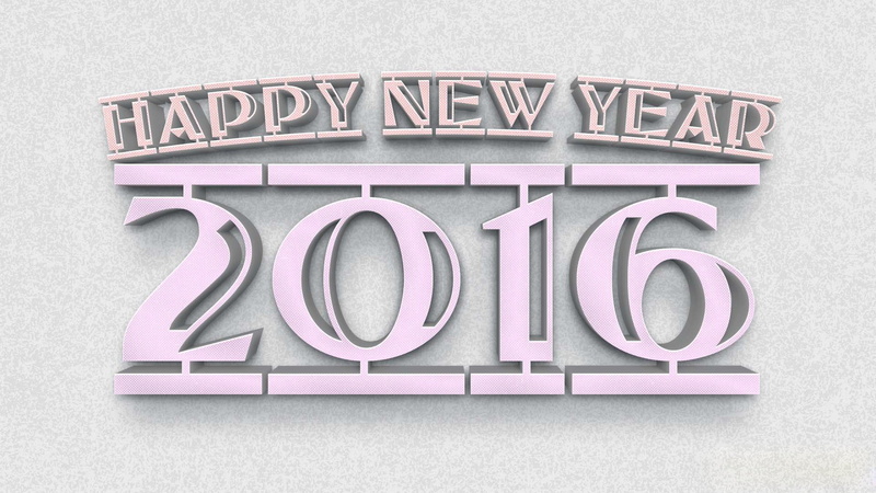 New Year, 1080P, New Year 2016, Holiday