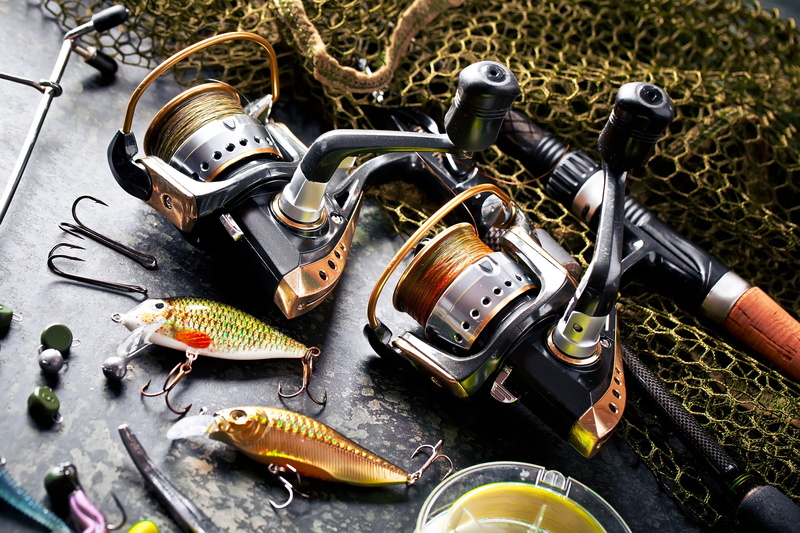 fishing line, bokeh, tackle, fishing, fish, 2K, sinkers, hooks, rod, network