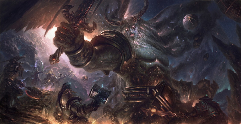 World of Warcraft, fantasy art, Sargeras, video games, 1080P