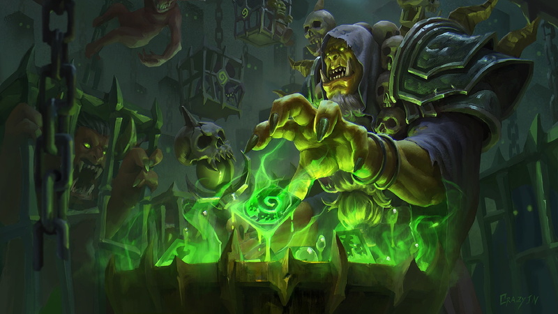 artwork, Hearthstone: Heroes of Warcraft, 1080P, video games, Guldan, World of Warcraft