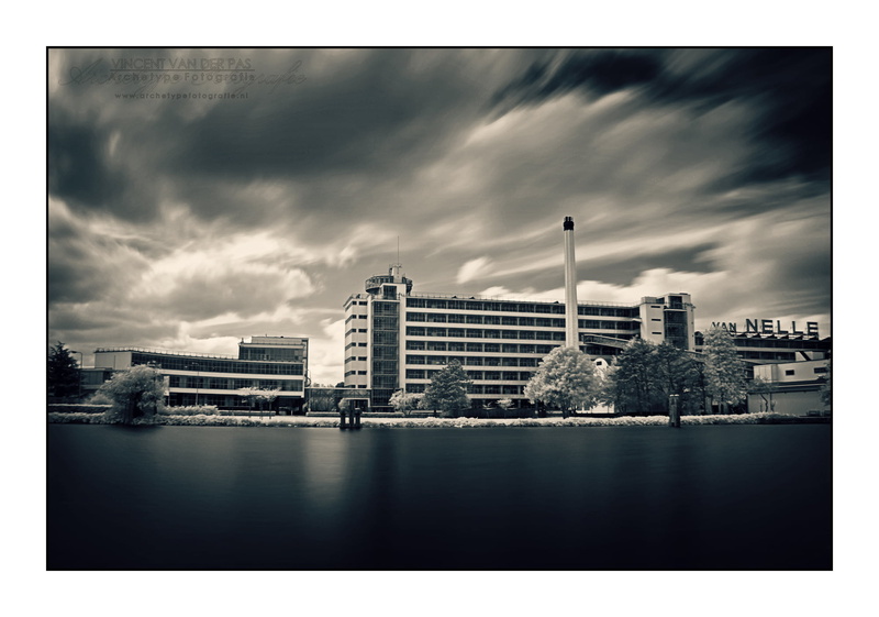 Schie, Leendert van der Vlugt, old, clouds, city, building  construction, Pas, UNESCO, Van Nelle  Factory, urban Scene, van, city Life, architecture, Archetype