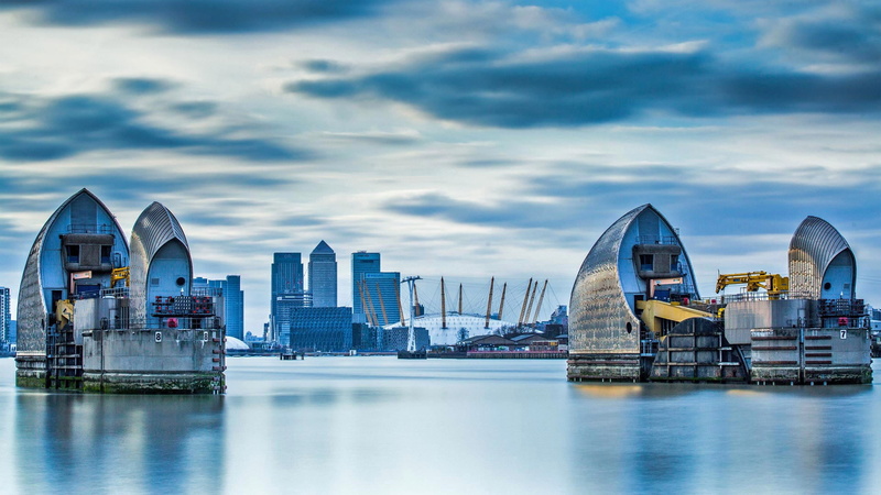 built structure, office building exterior, water, house, city, blue, financial district, no people, urban skyline, nature, cityscape, architecture, landscape