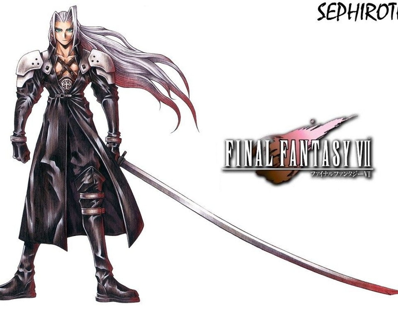 video, art, Final Fantasy VII, sephiroth, 720P, hd, final, vii, games, fantasy