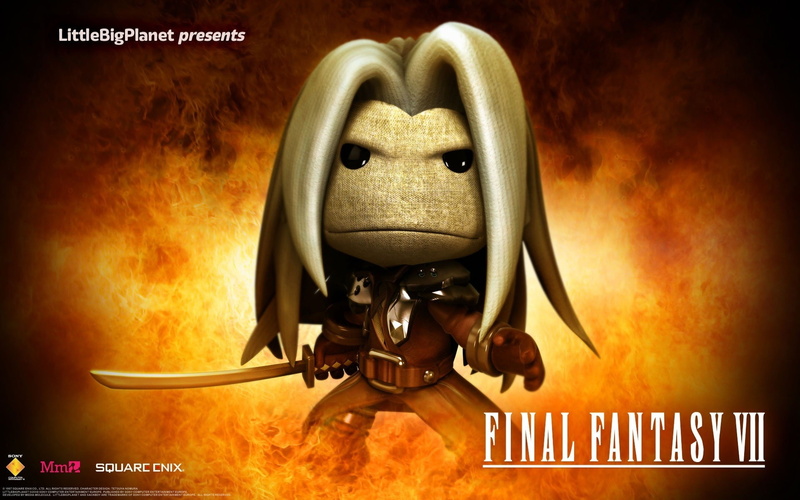 final, video, sephiroth, hd, little, fantasy, art, Little Big Planet, vii, big, planet, Final Fantasy VII, games, 1080P