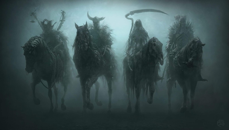 dark, Four Horsemen of the Apocalypse, 1080P