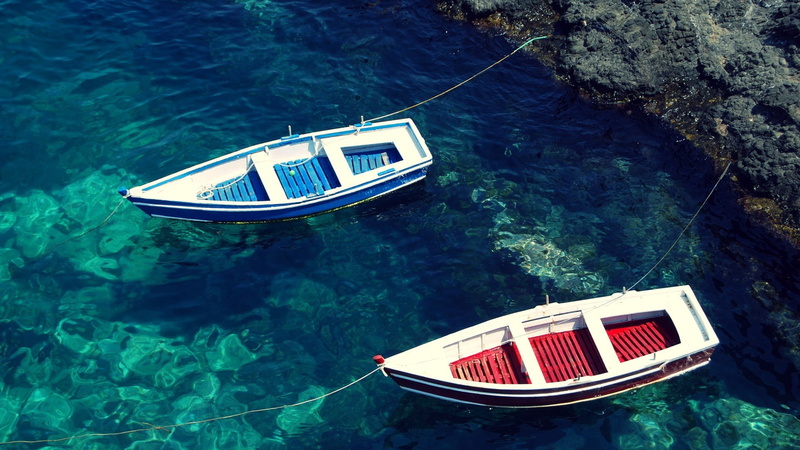 two, scenics - nature, no people, water, boats, mode of transportation, outdoors, gray, nature, transportation, coast, beauty in nature, day, solid, sea