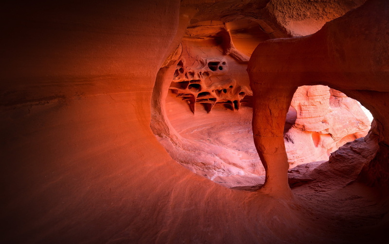 1080P, nature, sandstone, cave, stones, red