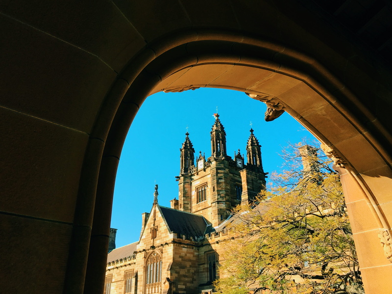 architecture, no people, nature, history, spire, building, day, place of worship, city, gothic style, building exterior, sydney uni, belief, the university of sydney
