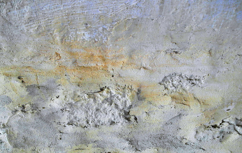 cave, basin, architecture, sand, damaged, close-up, mud, gray, wall - building feature, floor, pattern, white color, built structure, aluminium, powder