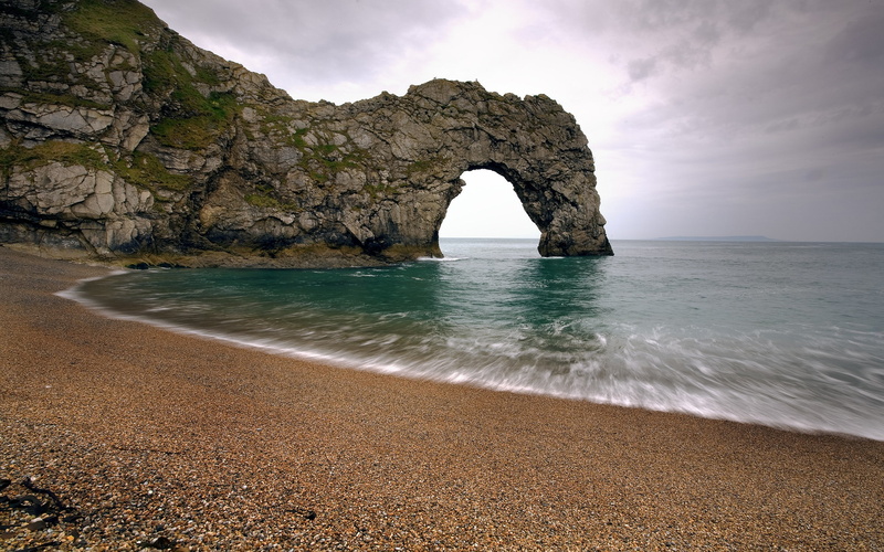 beach, 2K, Durdle Door, coast, nature