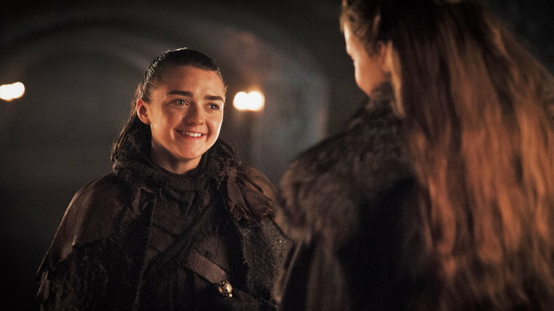 TV Show, Arya Stark, 2K, Sansa Stark, Maisie Williams, Game Of Thrones