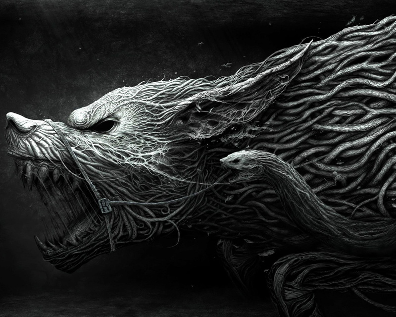 desktop, 2K, 3d, werewolf, d, hd