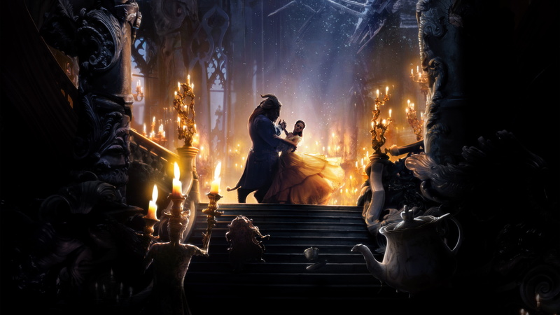 5K, 4K, 2017, Beauty and the Beast, 8K
