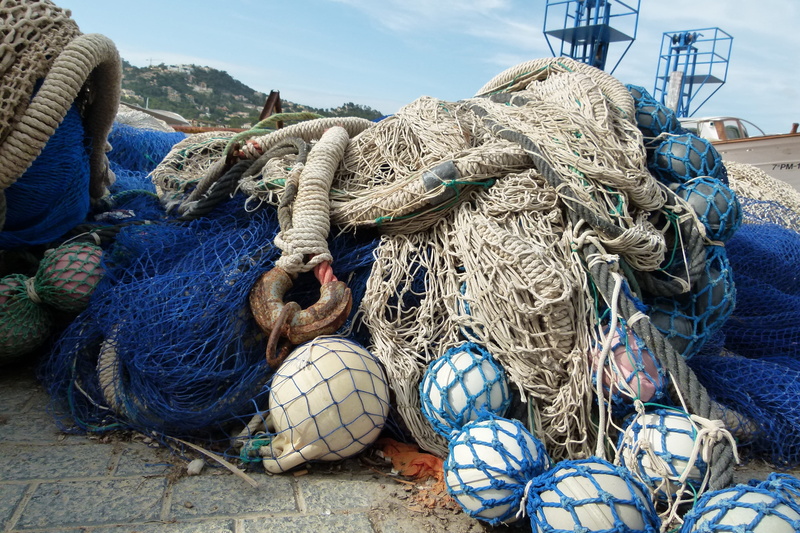 complexity, tangled, fishing rod, nature, nautical vessel, mediterranean, commercial fishing net, rod, sea, fishing industry, no people, harbor, mallorca