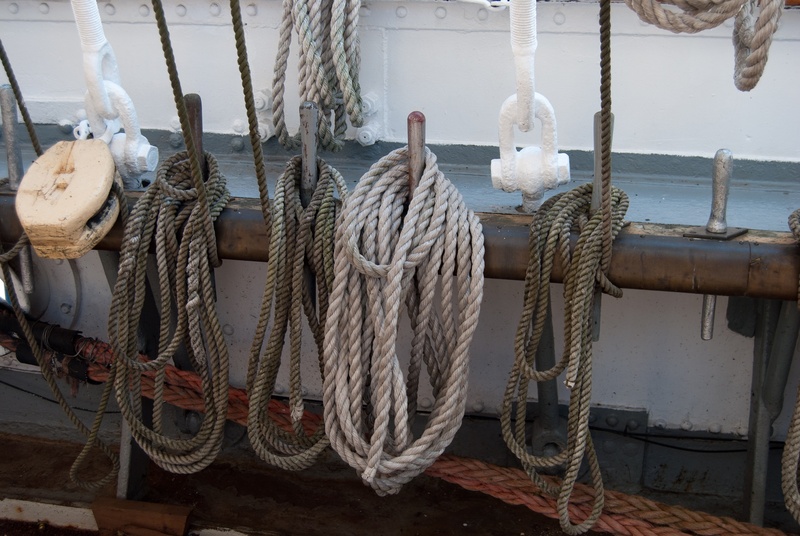 ship, assemblies, fishing, fishing industry, day, fishing net, nautical vessel, 4K, nature, outdoors, commercial fishing net, sea, white color, rope, sailboat