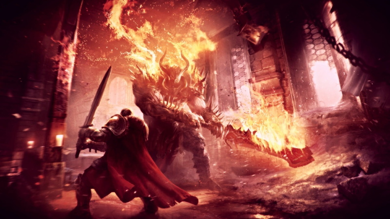 night, building, fantasy art, horror, celebration, warrior, spooky, fire - natural phenomenon, inferno, sign, people, digital, video games, nature